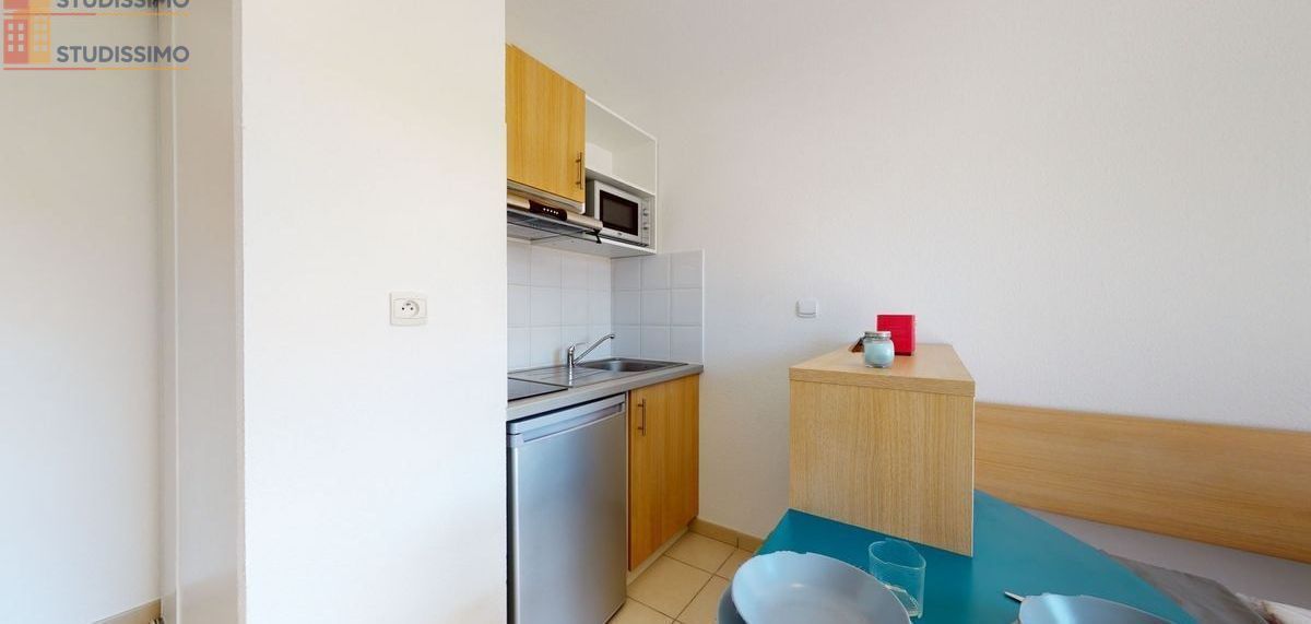 Studio meublé 19m² Toulouse 31400 - Résidence étudiante - Photo 5