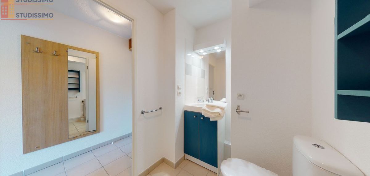 Studio meublé 19m² Toulouse 31400 - Résidence étudiante - Photo 3