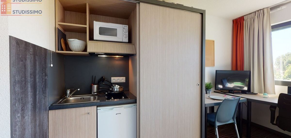 Studio meublé 19m² Auzeville-Tolosane - Proche Rangueil, sécurisé - Photo 6