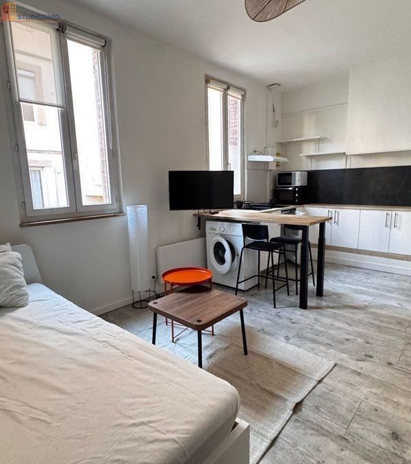 Studio meublé 21m² Toulouse 31200 - Meublé, DPE D - Photo 10