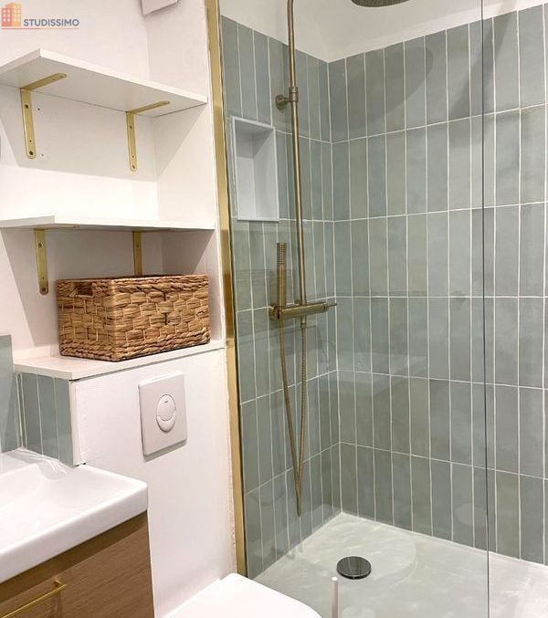 Studio meublé 25m² Toulouse Saint-Cyprien - Cour 25m², rénové - Photo 13