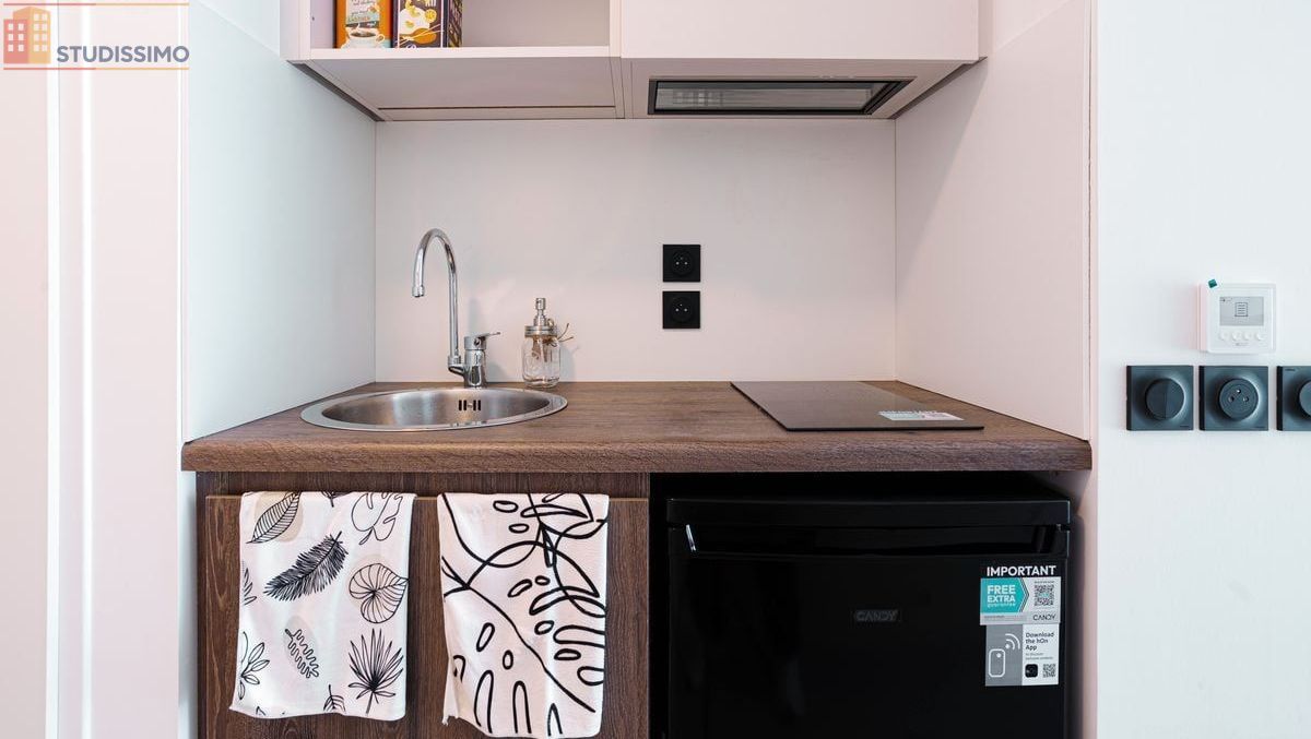 Studio meublé 18m² Toulouse 31500 - Résidence étudiante, 6e étage - Photo 14