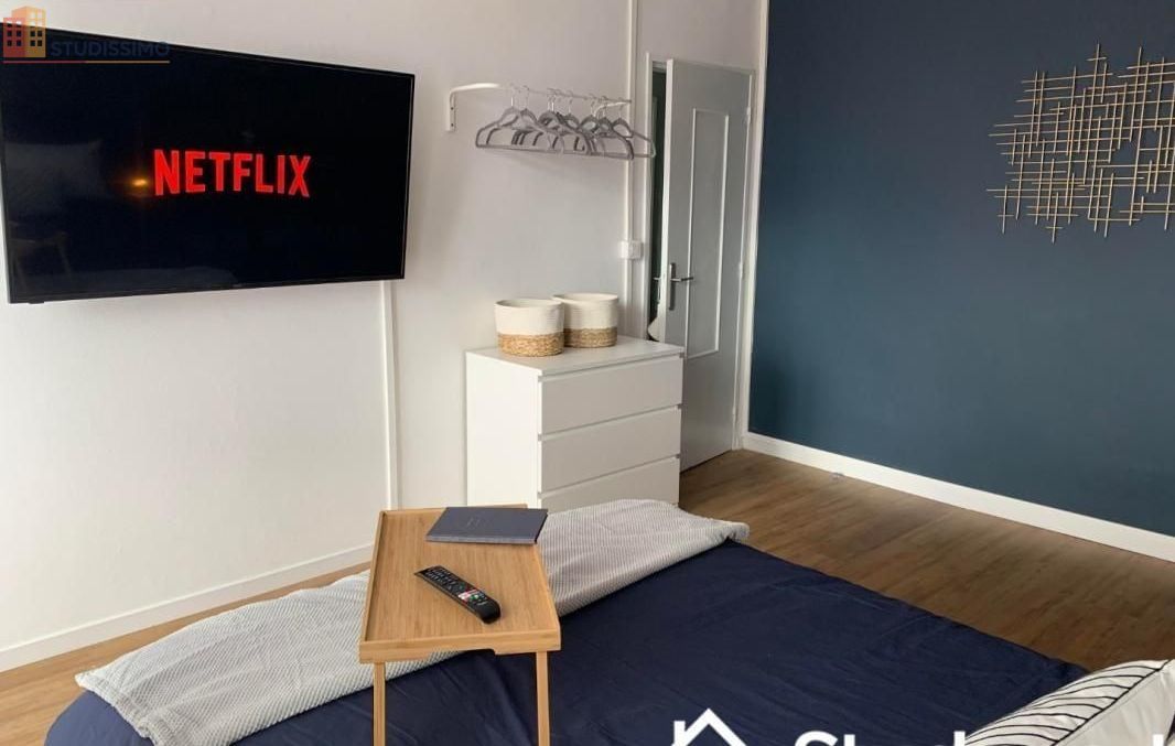Studio 10m² Toulouse 31200 - Meublé, étage élevé - Photo 1