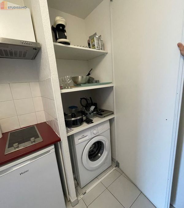 Studio meublé 22m² Toulouse 31400 - Meublé, DPE C - Photo 3