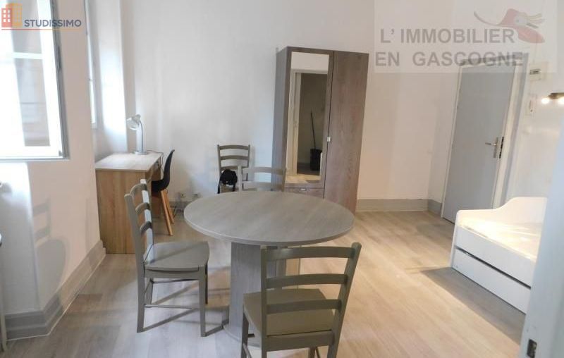 Studio meublé 24m² Auch - Meublé, DPE C - Photo 3