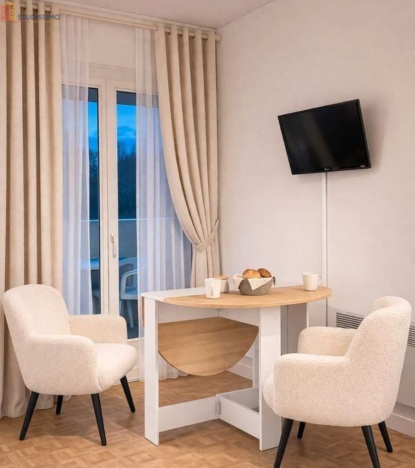 Studio meublé 23m² Cazaubon - Balcon, parking - Photo 1