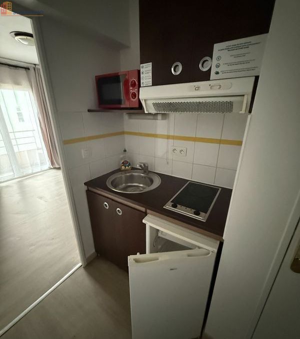 Studio meublé 21m² Béziers - Balcon, lumineux - Photo 3