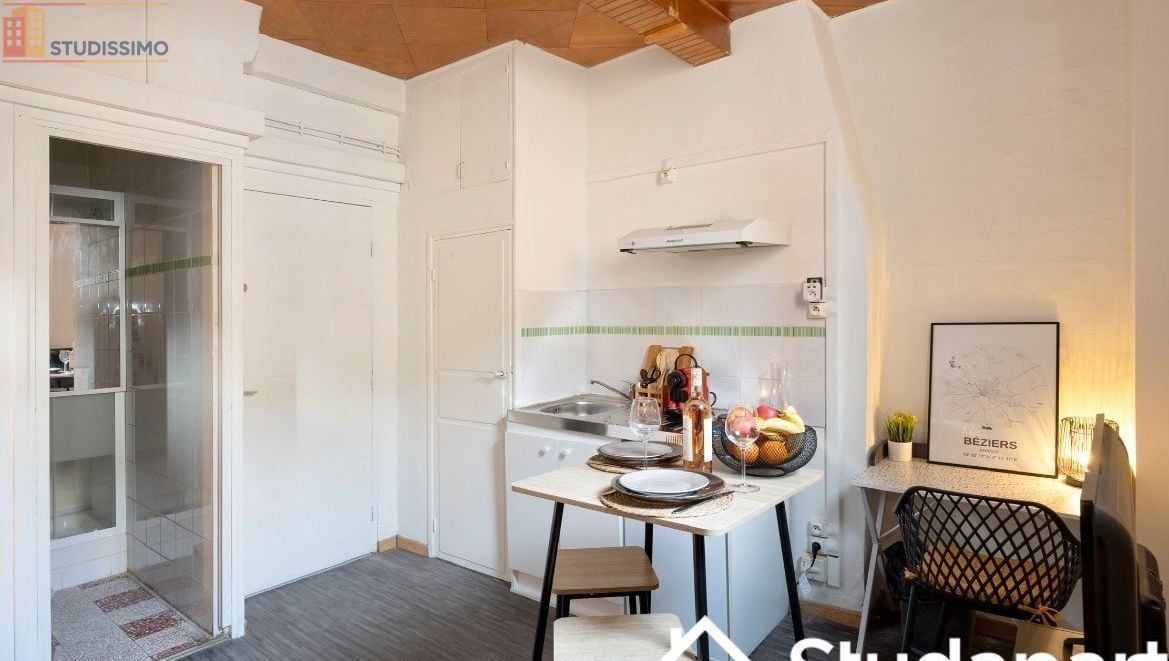 Studio meublé 15m² Béziers - Calme, au 3e étage - Photo 7