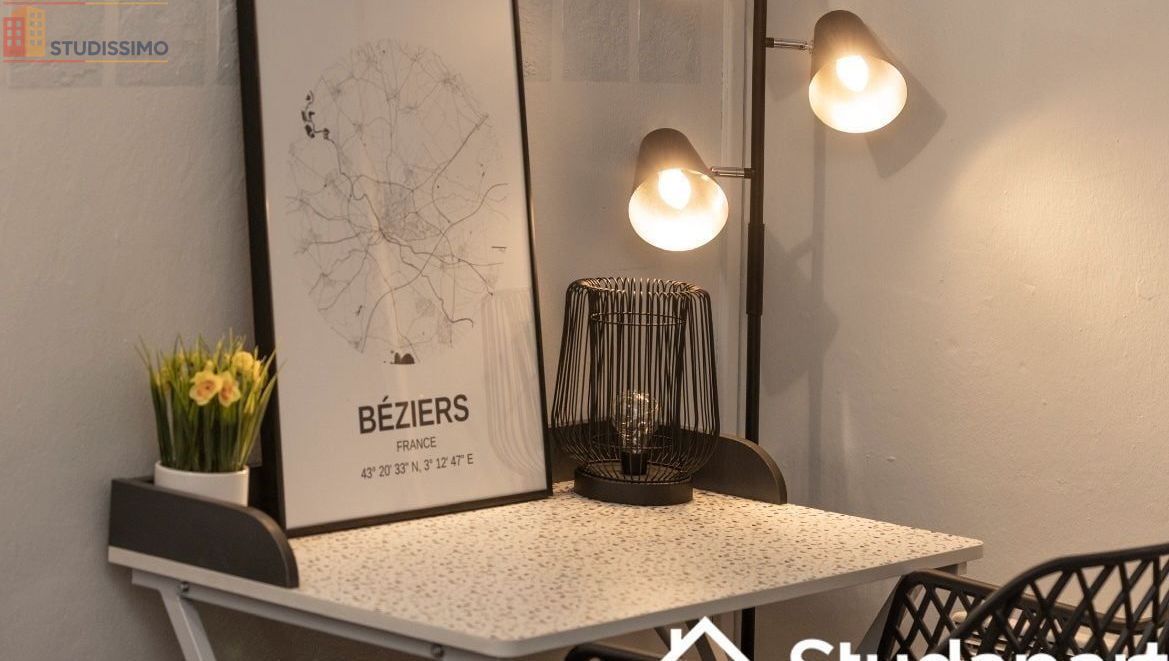 Studio meublé 15m² Béziers - Calme, au 3e étage - Photo 4