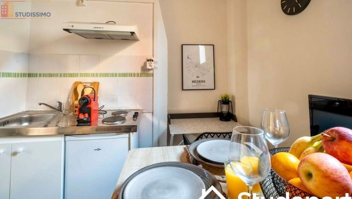 Studio meublé 15m² Béziers - Calme, au 3e étage - Photo 3