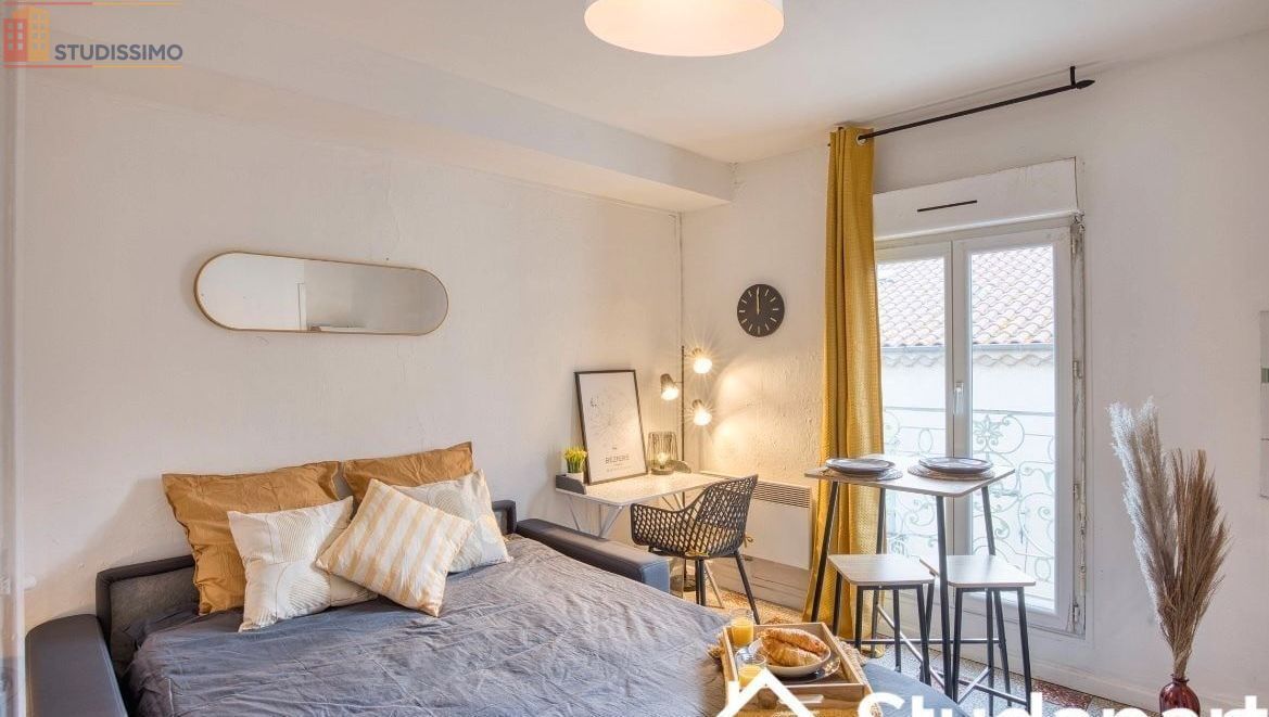 Studio meublé 15m² Béziers - Meublé, étage 3 - Photo 6
