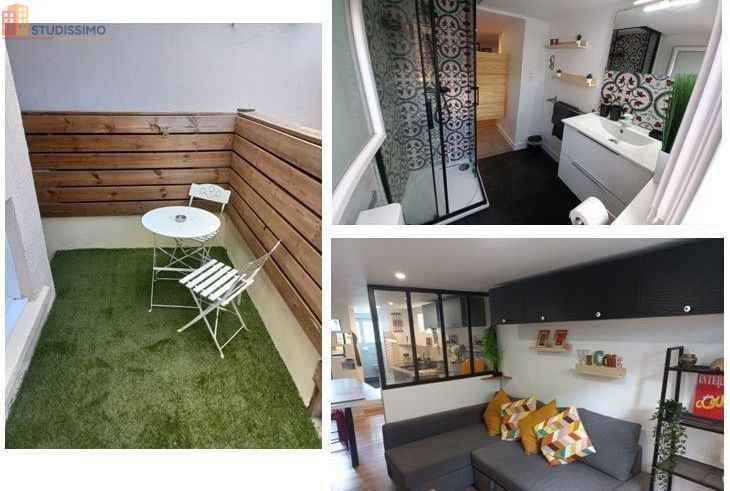Studio meublé 24m² Talence - Jardinet privatif - Photo 4