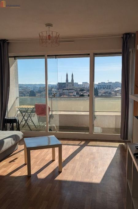 Studio meublé 28m² Bordeaux Nansouty - Lumineux, 5e étage - Photo 4