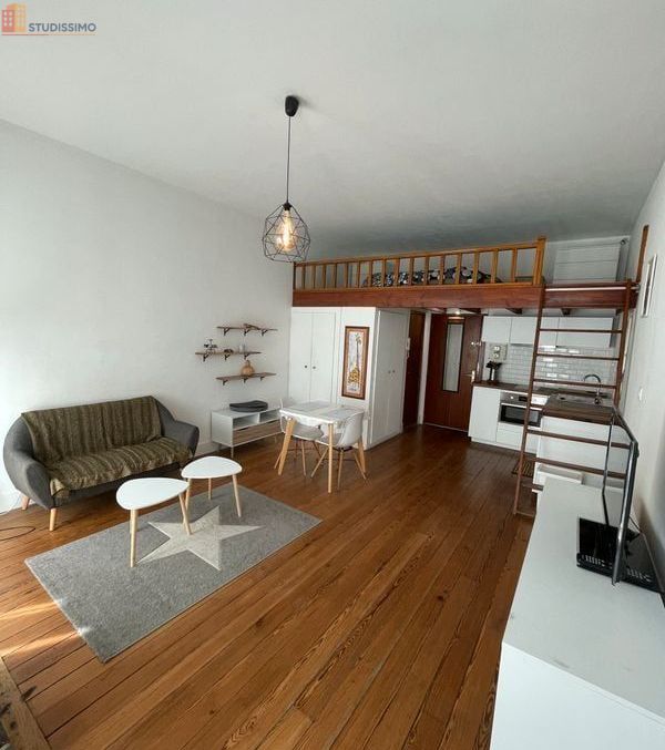 Studio meublé 30m² Talence - Mezzanine, proche Barrière St-Genès - Photo 1