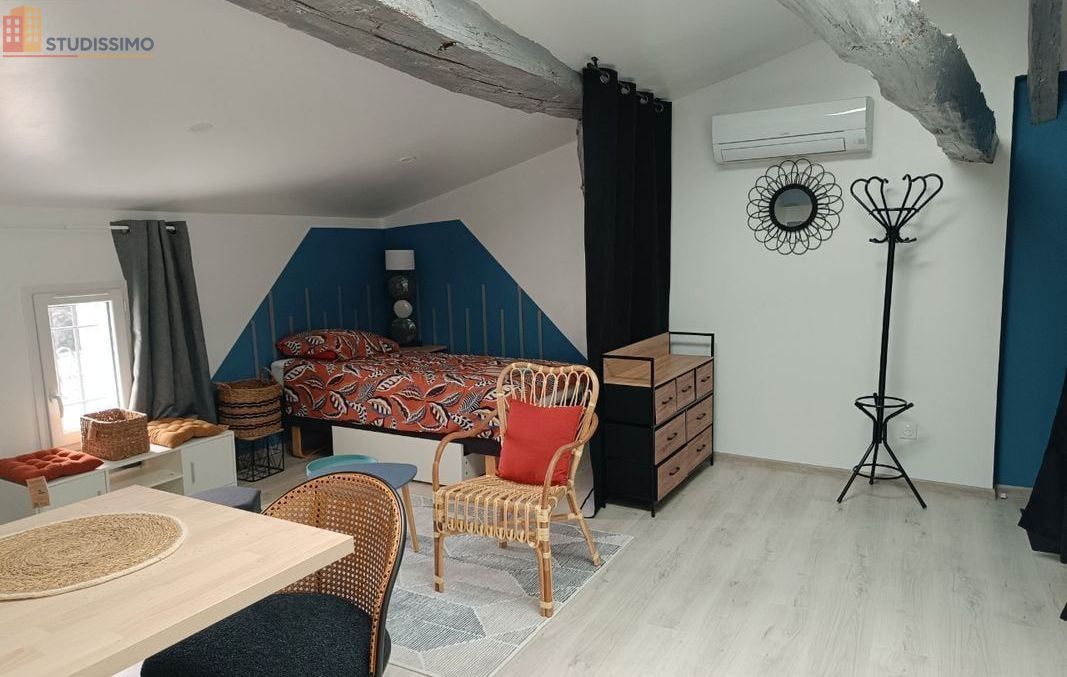 Studio meublé 30m² Sainte-Foy-la-Grande - Climatisé, meublé - Photo 1