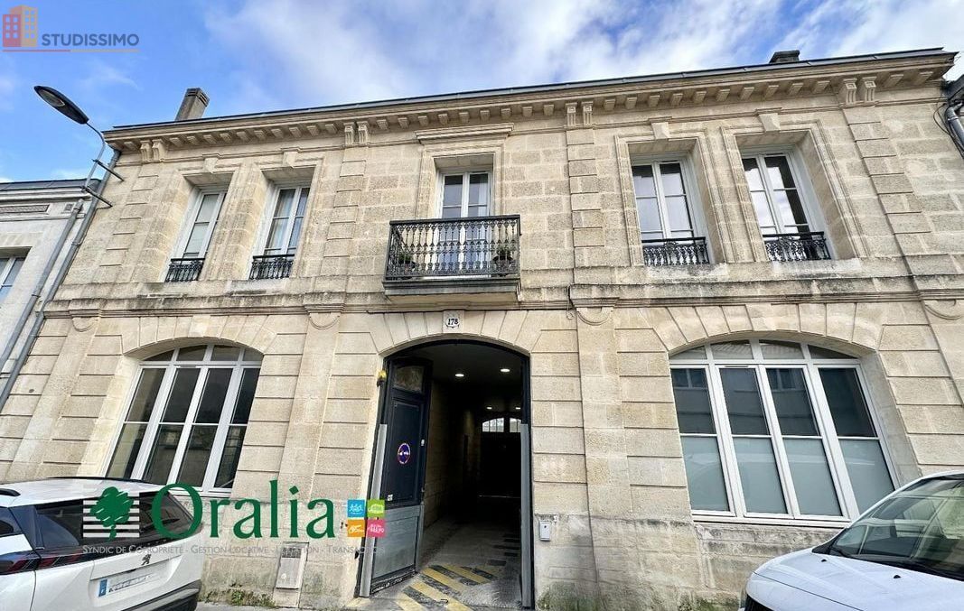 Studio meublé 28m² Bordeaux centre - Lumineux, DPE D - Photo 3