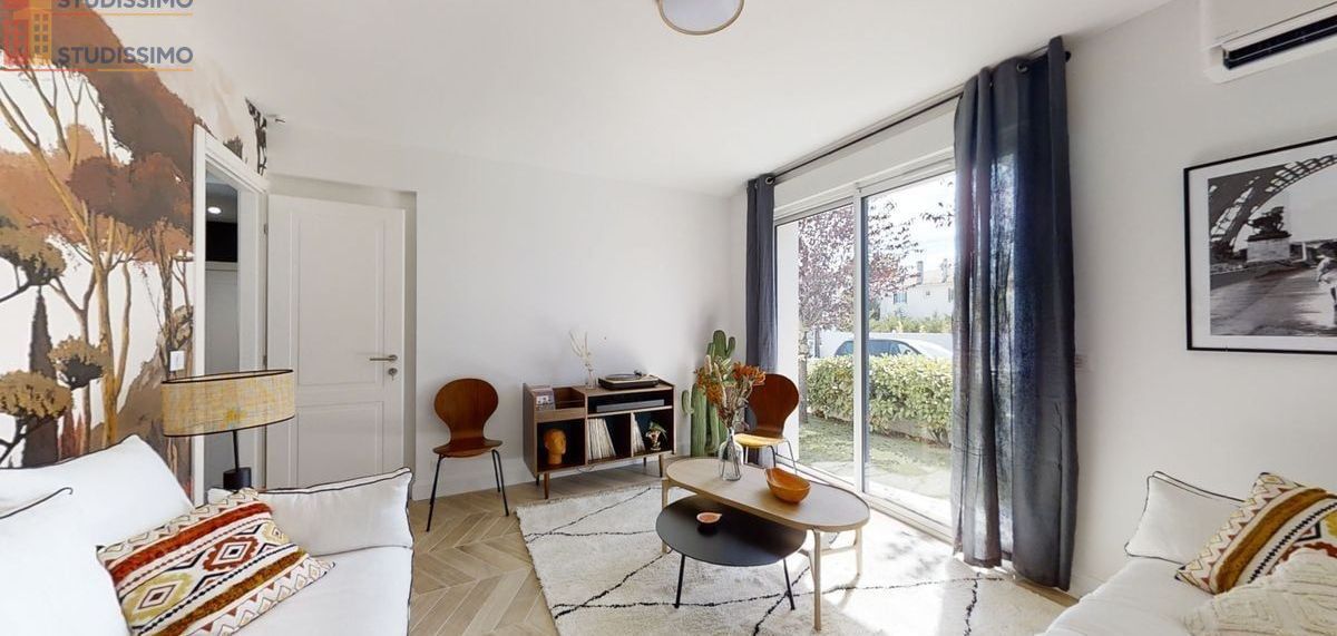 Studio meublé 15m² Mérignac - Terrasse, jardin clôturé - Photo 2