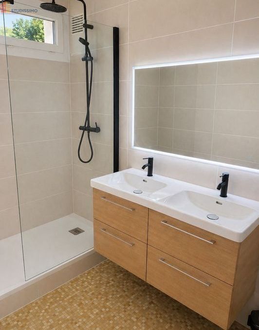 Studio 75m² Rennes 35000 - Meublé, chambre séparée - Photo 1