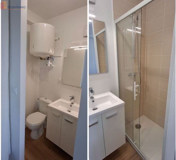 Studio meublé 20m² Bruz - Hyper centre, proche bus - Photo 1