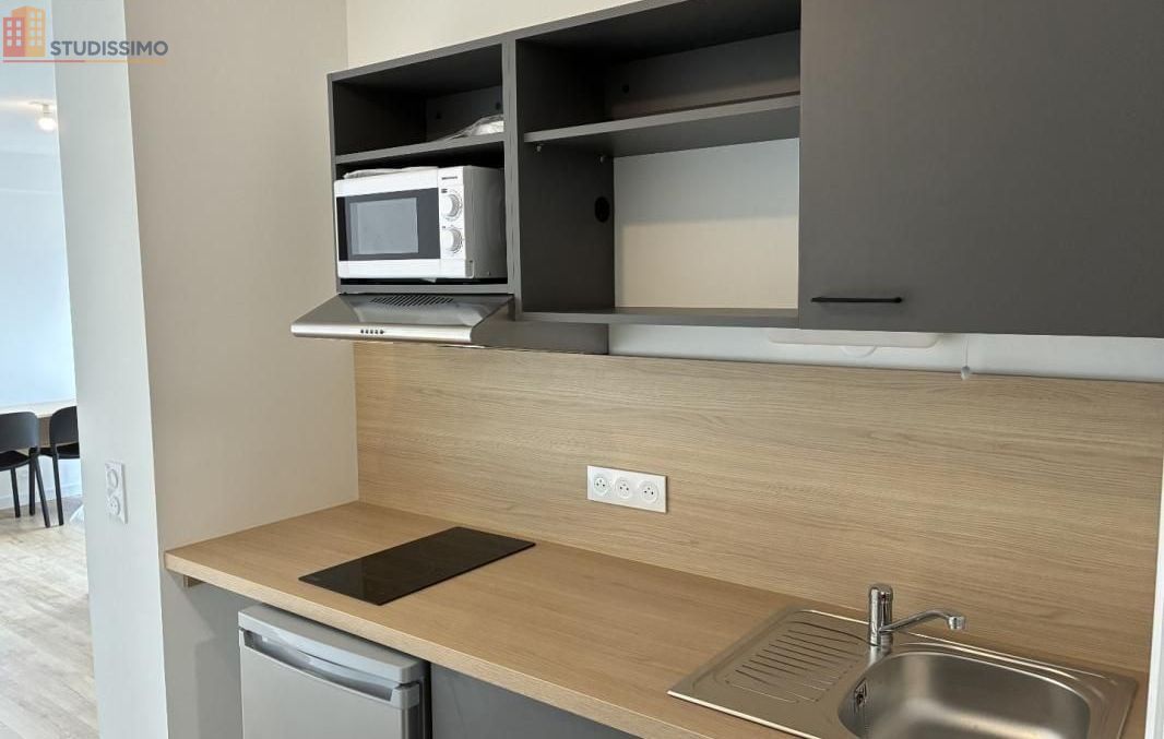 Studio meublé 17m² Bordeaux 33300 - Meublé, DPE B - Photo 7