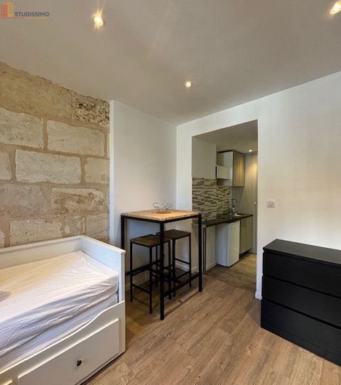 Studio meublé 20m² Bordeaux Nansouty - Disponible, meublé - Photo 2