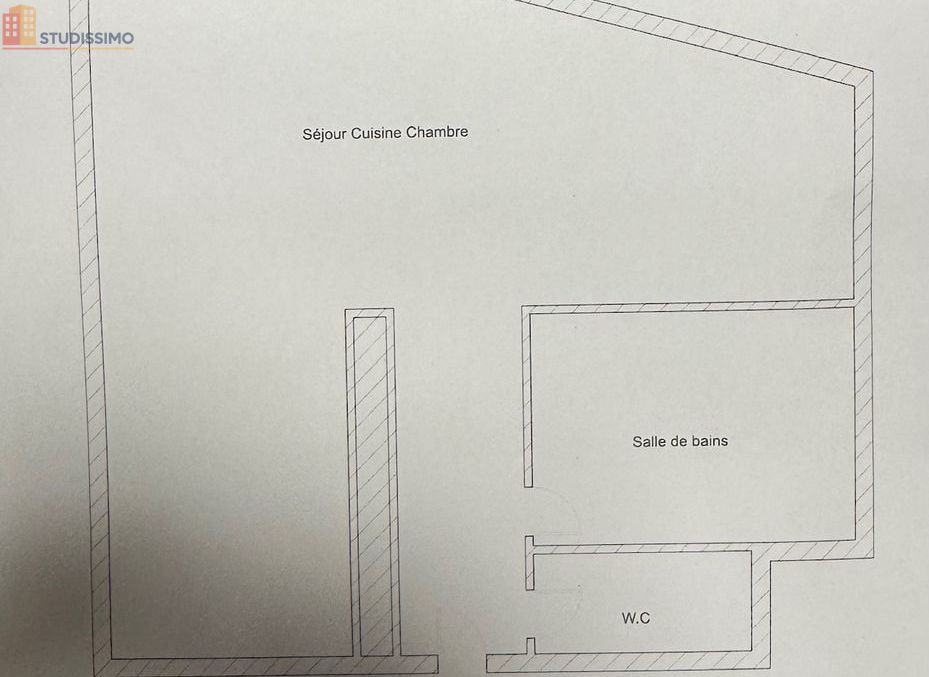 Studio 26m² Bordeaux 33800 - Photo 1