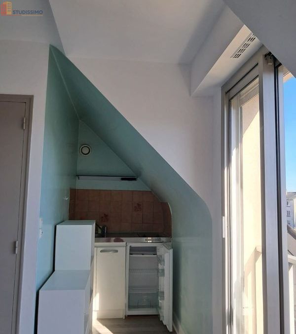 Studio 21m² Rennes centre - Étage élevé, lumineux - Photo 2