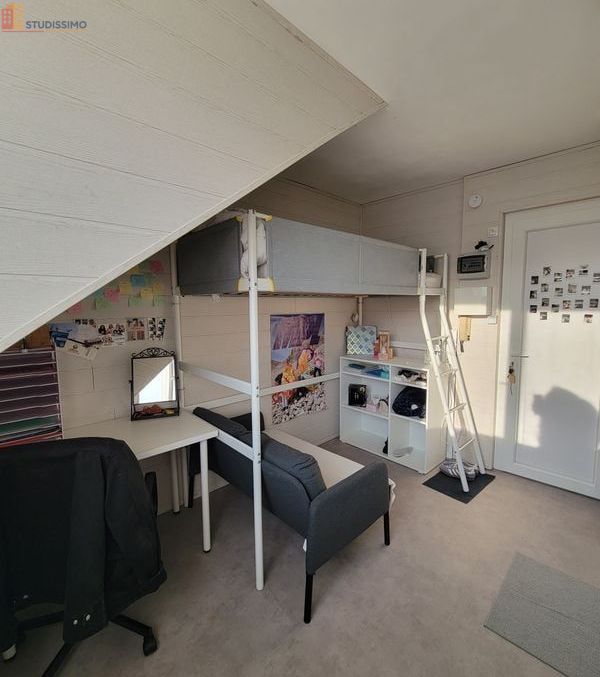 Studio meublé 9m² Rennes centre - Calme, lumineux - Photo 1