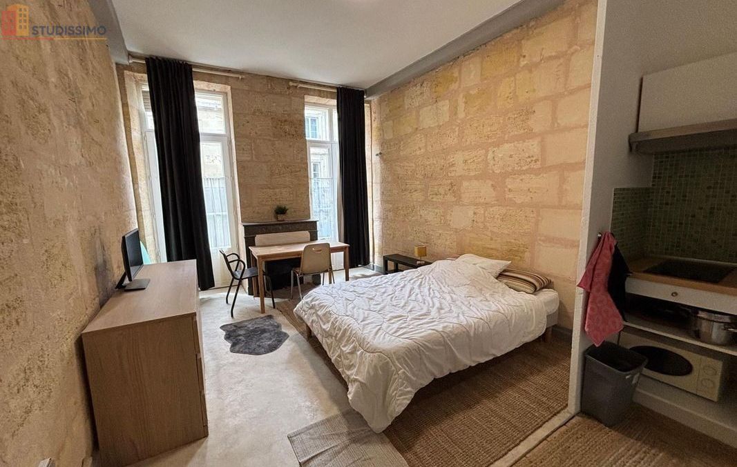 Studio meublé 22m² Bordeaux centre - Meublé, DPE D - Photo 7
