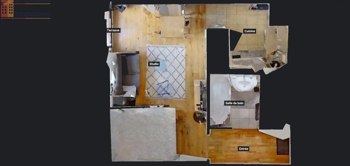 Studio meublé 26m² Bordeaux centre - Meublé, lumineux - Photo 21