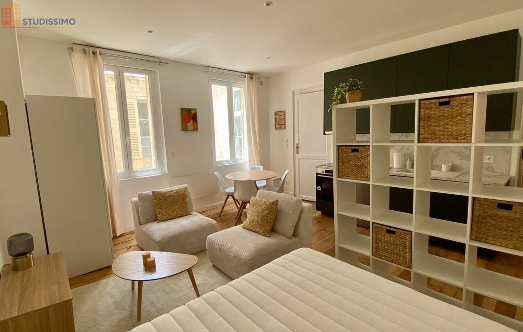 Studio meublé 30m² Bordeaux centre - Meublé, DPE B - Photo 9