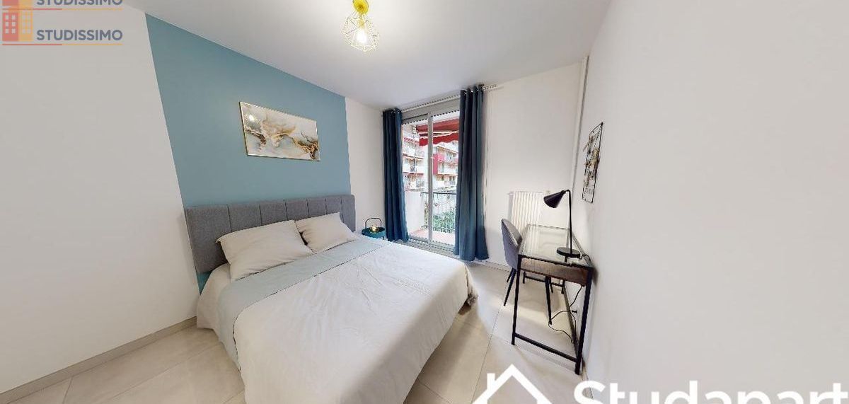 Studio meublé 13m² Montpellier 34070 - Calme, lumineux - Photo 1