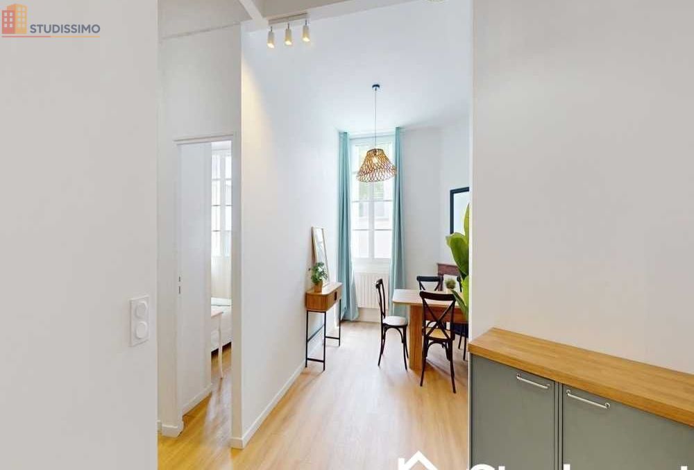Studio meublé 14m² Bordeaux 33800 - Meublé, 1er étage - Photo 2