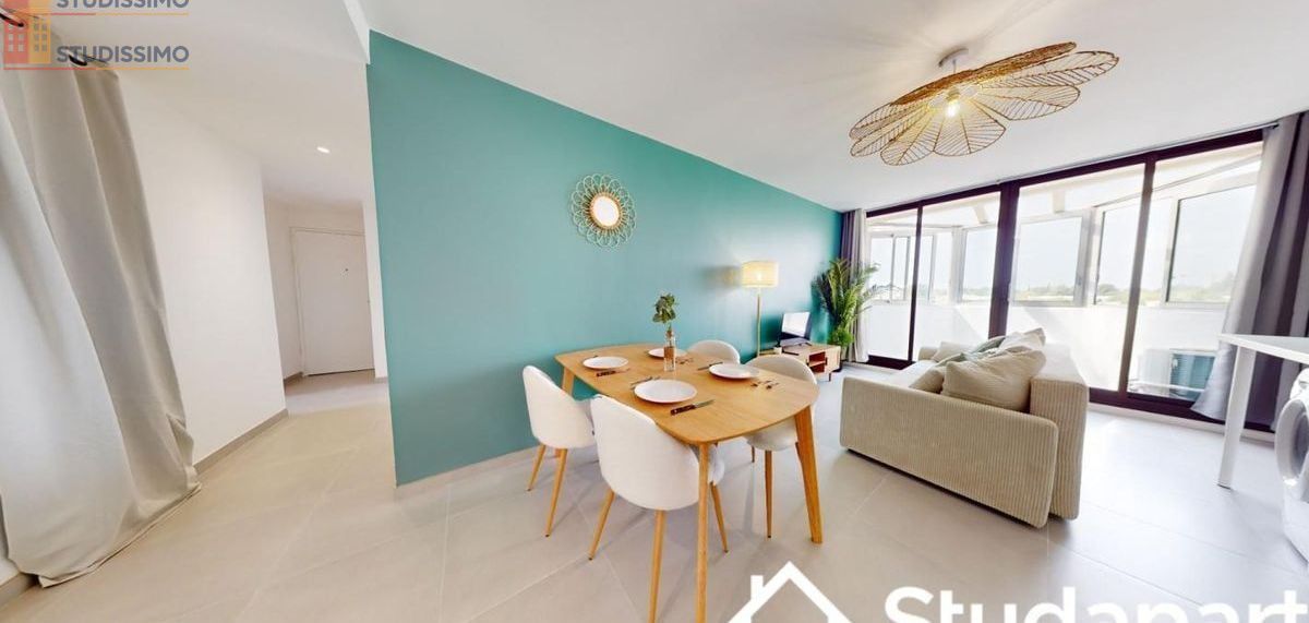 Studio meublé 12m² Montpellier 34070 - Étage élevé, lumineux - Photo 2