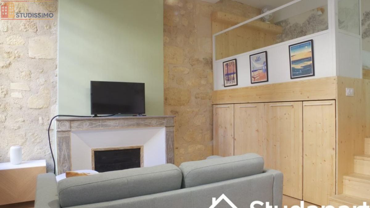 Studio meublé 27m² Bordeaux centre - Étage 2, DPE A - Photo 4