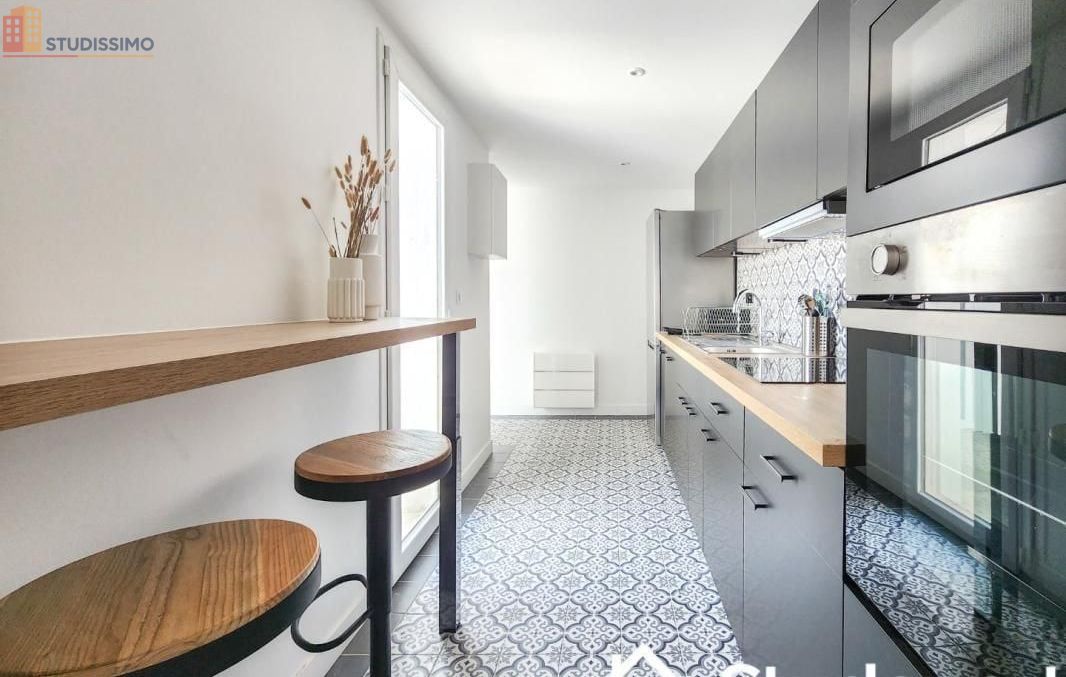 Studio meublé 13m² Cenon - Meublé, DPE D - Photo 3