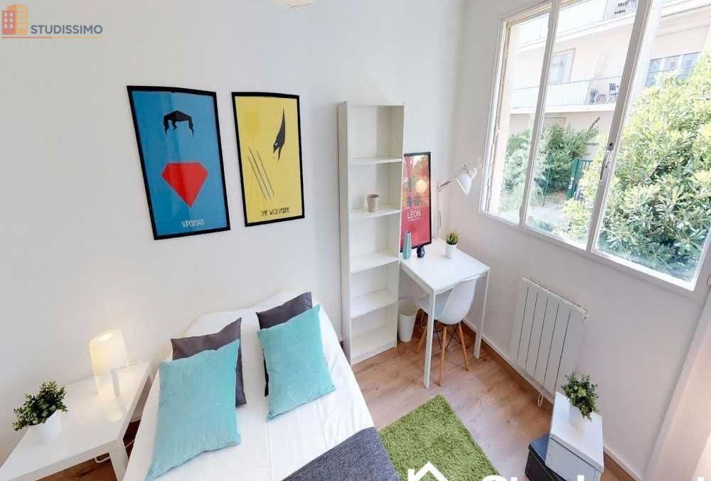 Studio meublé 12m² Montpellier centre - Calme, lumineux - Photo 4