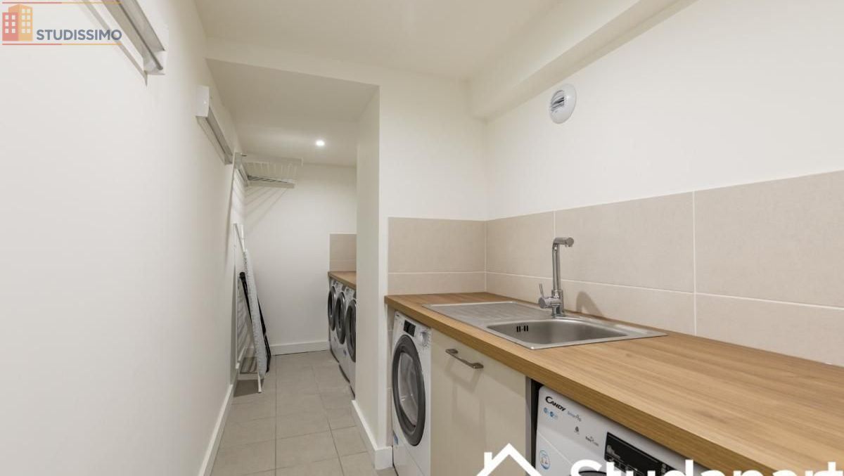 Studio meublé 18m² Bordeaux 33100 - Lumineux, DPE A - Photo 8