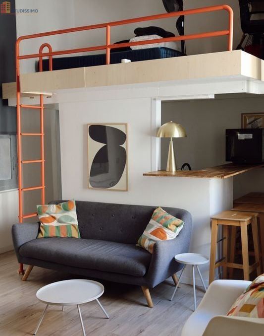 Studio mezzanine 35m² Bordeaux centre - Meublé, au cœur ville - Photo 5