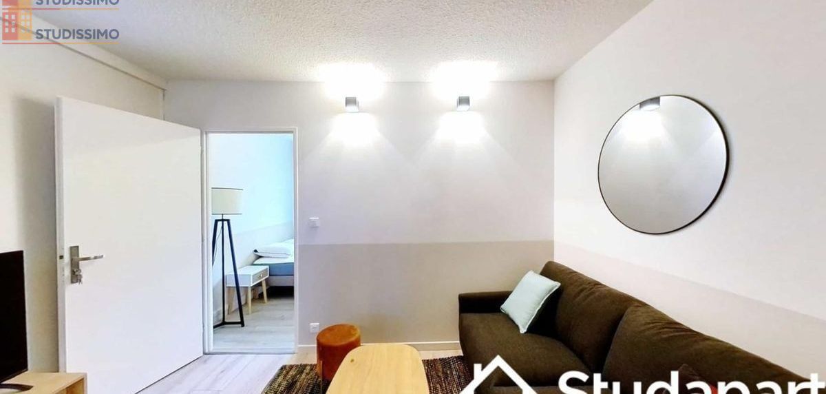 Studio meublé 11m² Talence - Calme, lumineux - Photo 1