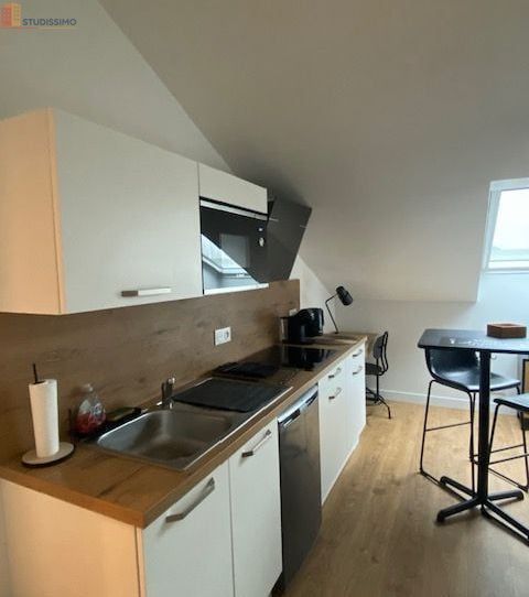 Studio meublé 21m² Rennes centre - Chauffage, wifi inclus - Photo 2