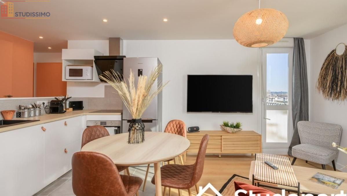 Studio meublé 9m² Bègles - Meublé, DPE A - Photo 1