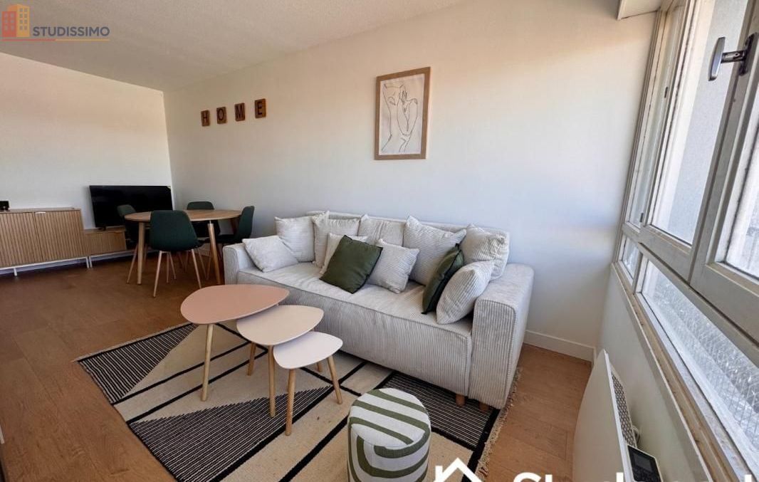Studio meublé 11m² Bordeaux 33300 - Étage élevé, lumineux - Photo 9