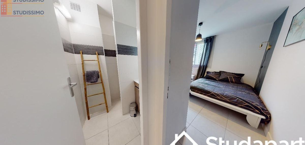 Studio meublé 11m² Montpellier 34070 - Calme, 1er étage - Photo 3