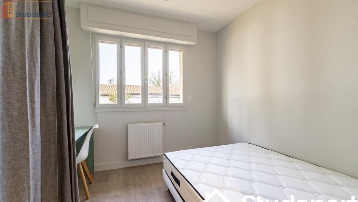 Studio meublé 12m² Talence - Chambre équipée, DPE A - Photo 8