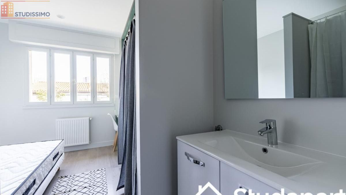 Studio meublé 12m² Talence - Chambre équipée, DPE A - Photo 1