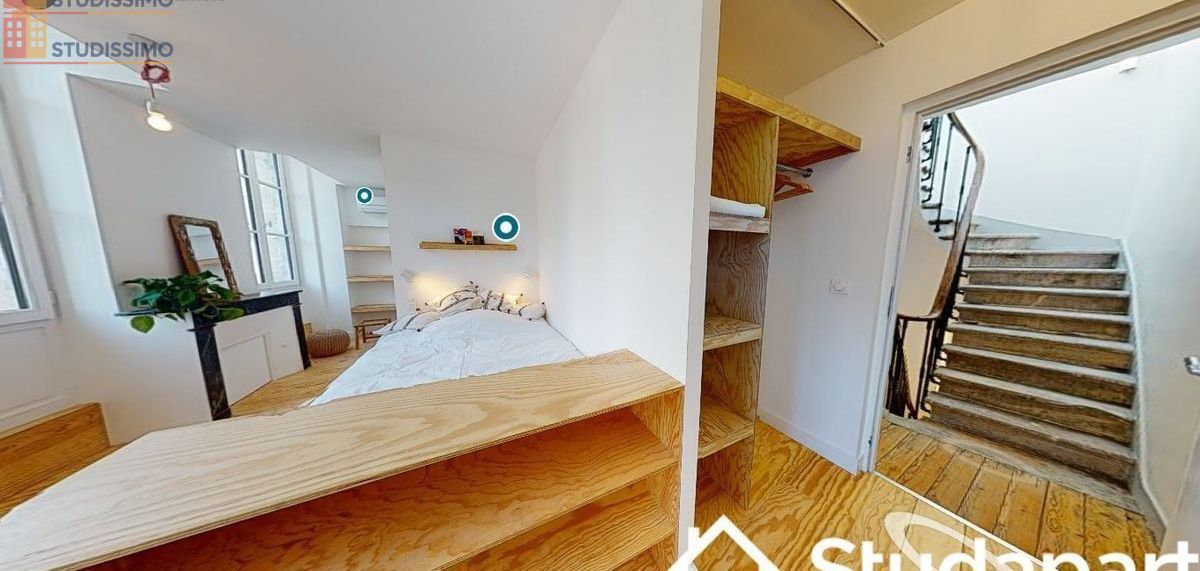 Studio meublé 20m² Bordeaux centre - Meublé, DPE B - Photo 3