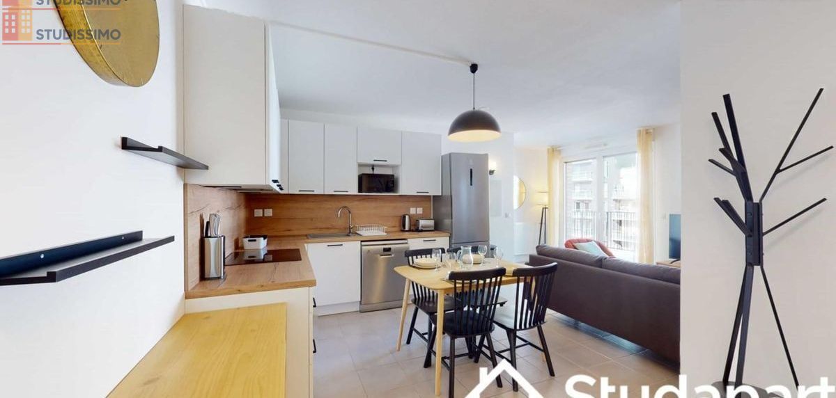 Studio meublé 11m² Bordeaux 33800 - Meublé, DPE A - Photo 4