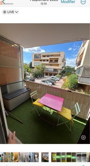 Studio meublé 20m² Balaruc-les-Bains - Balcon, proche thermes - Photo 2