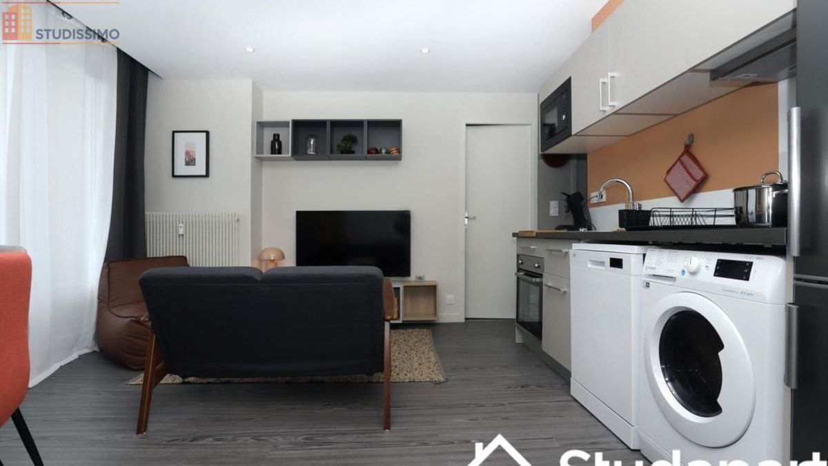 Studio meublé 11m² Rennes 35000 - Meublé, DPE A - Photo 1